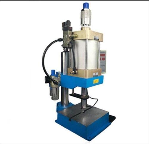 1500KG Pneumatic Press Machine with Controller - Heavy Duty Punch Press for Metalworking, Jewelry Making & Industrial Use