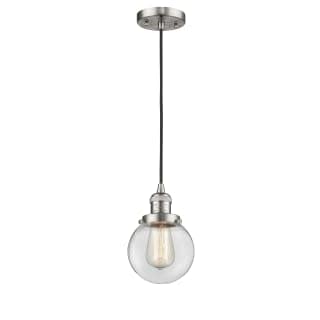 Innovations 201C-OB-G202-6 1 Light Mini Pendant Light Fixture in Oil Rubbed Bronze Finish - Perfect for Kitchen Island, Dining Room, or Entryway Lighting