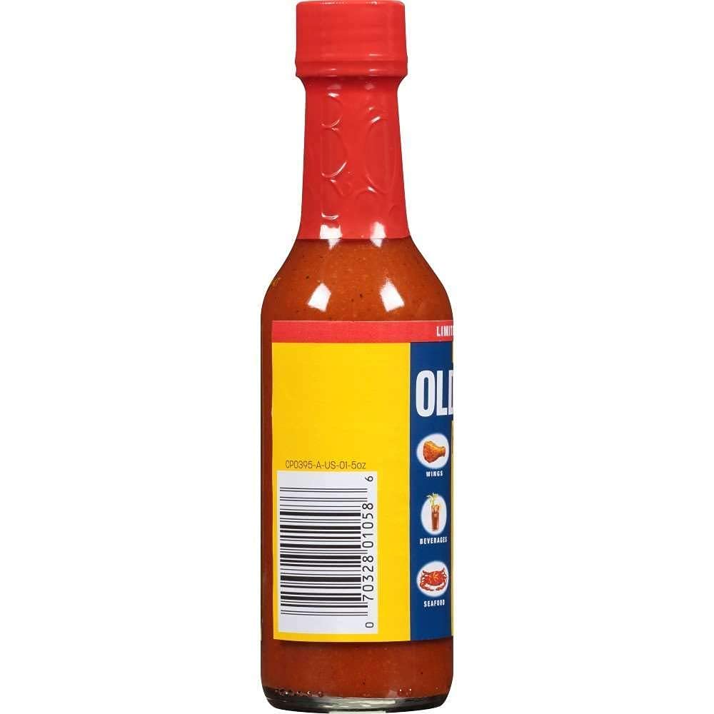 Old Bay Limited Edition Hot Sauce - 5 Fl Oz (Pack of 3) | Spicy Seafood Seasoning for Crabs, Shrimp & More | Perfect for Grilling, Cooking & Gifts
