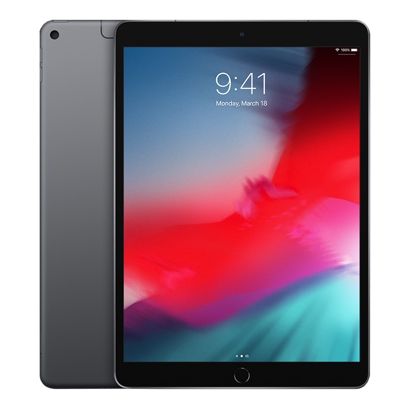 Apple iPad Air 3 (3rd Generation) 10.5-inch 256GB Space Gray - WiFi + Cellular - Perfect for Work, Study & Entertainment
