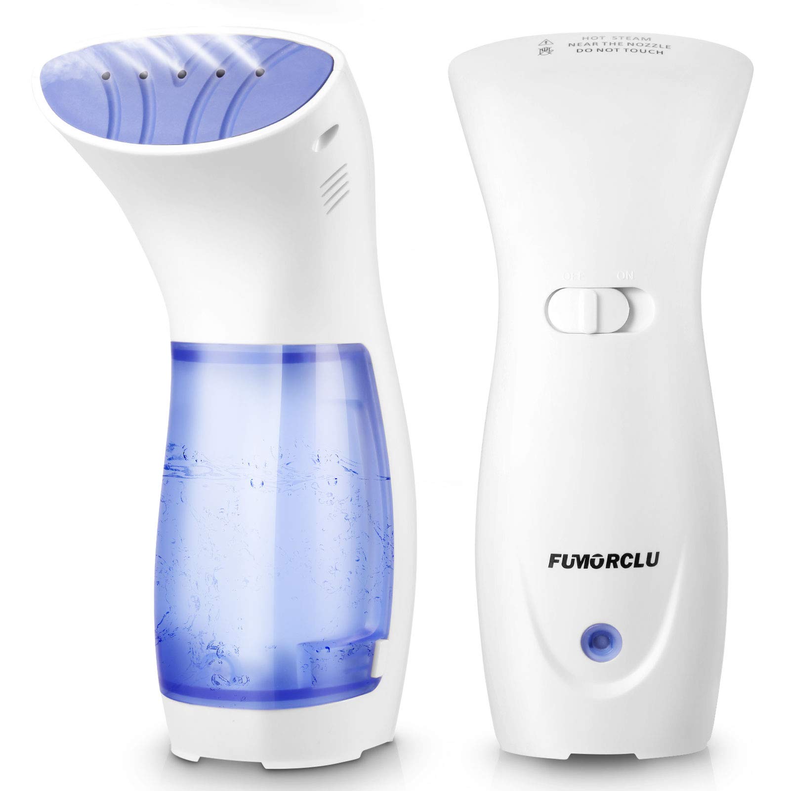 FUMORCLU Portable Garment Steamer - Powerful Handheld Clothes Steamer for Wrinkle Removal, Fast Heating & Large Capacity - Perfect for Home, Travel, and Business Trips | Ideal for Suits, Dresses, Shirts & More