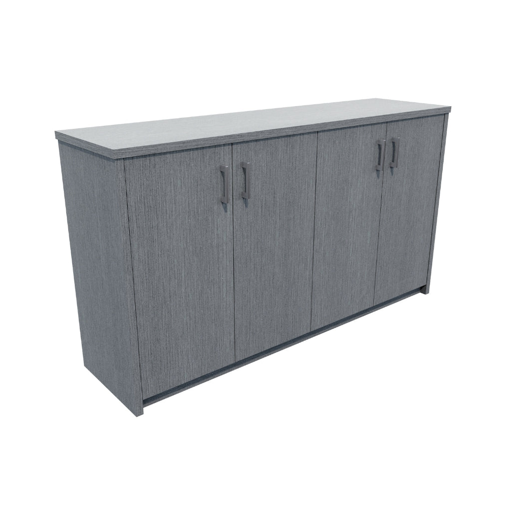 Customizable Forme Storage Credenza with Toe Kick - Modern TV Stand & Entryway Organizer for Living Room & Bedroom