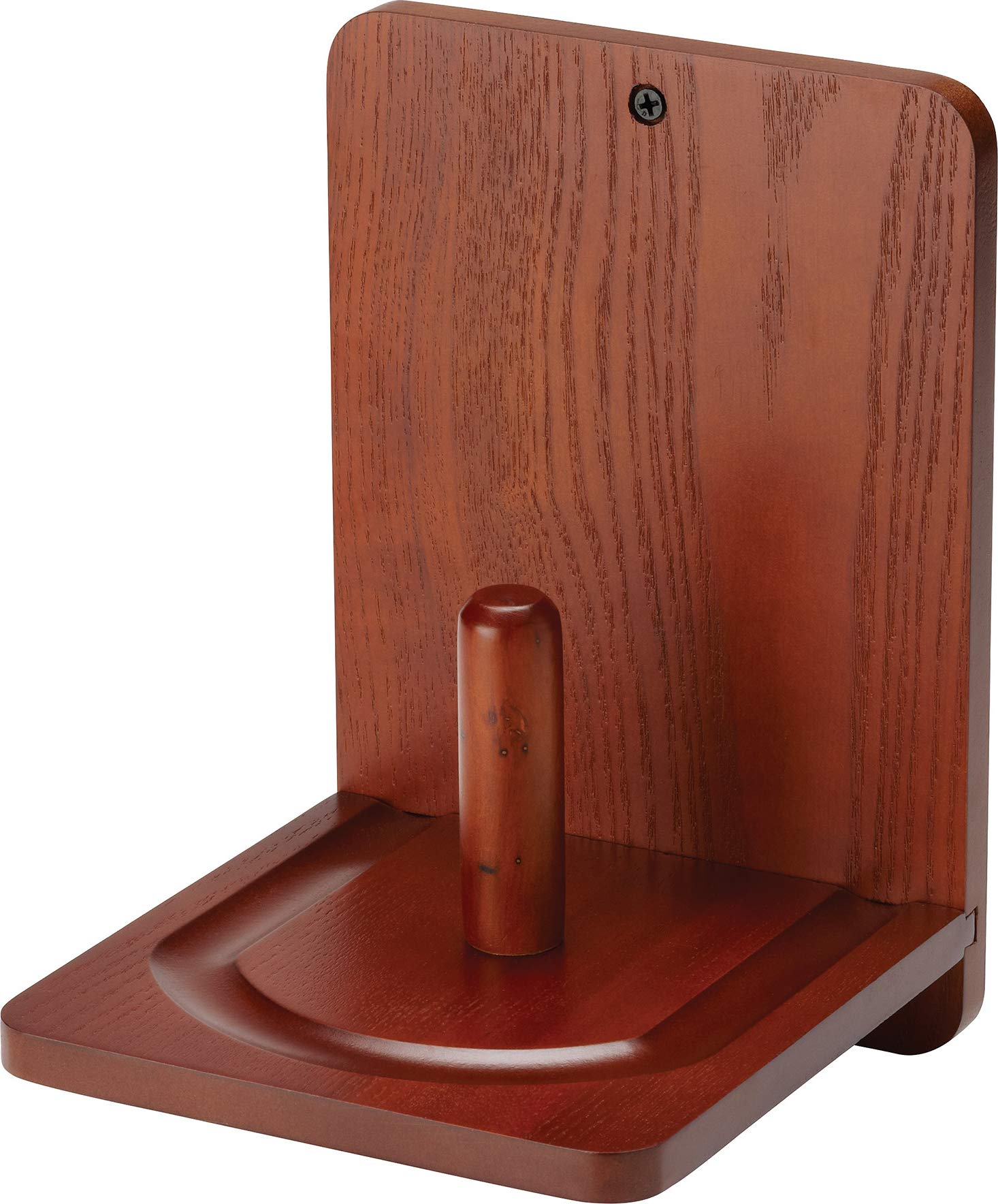 Premium Wall Mounted Wooden Chalk Holder for Pool & Billiards - Mahogany Finish | Durable & Stylish Accessory for Game Rooms, Bars & Man Caves
