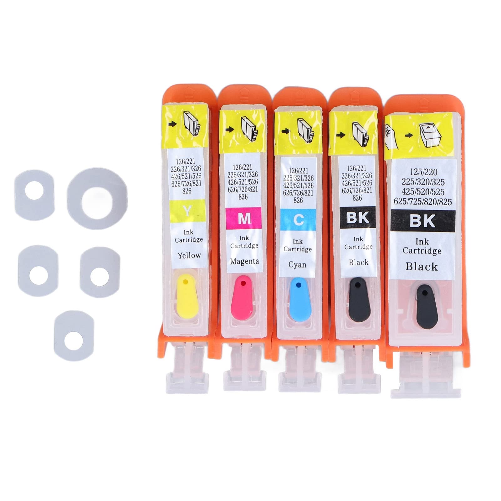 High-Capacity Refillable Ink Cartridges for Canon IP3600 IP4600 Printers - No Leakage, No Clogging, Durable PP Material - Ideal for Home, Office & School Printing Needs