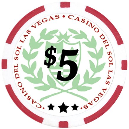 Premium DA VINCI 750-Piece Casino Del Sol Poker Chip Set - 11.5g Clay Composite Chips with Aluminum Case, Playing Cards, Dealer Buttons & Cut Cards for Home Games, Casino Nights & Poker Tournaments