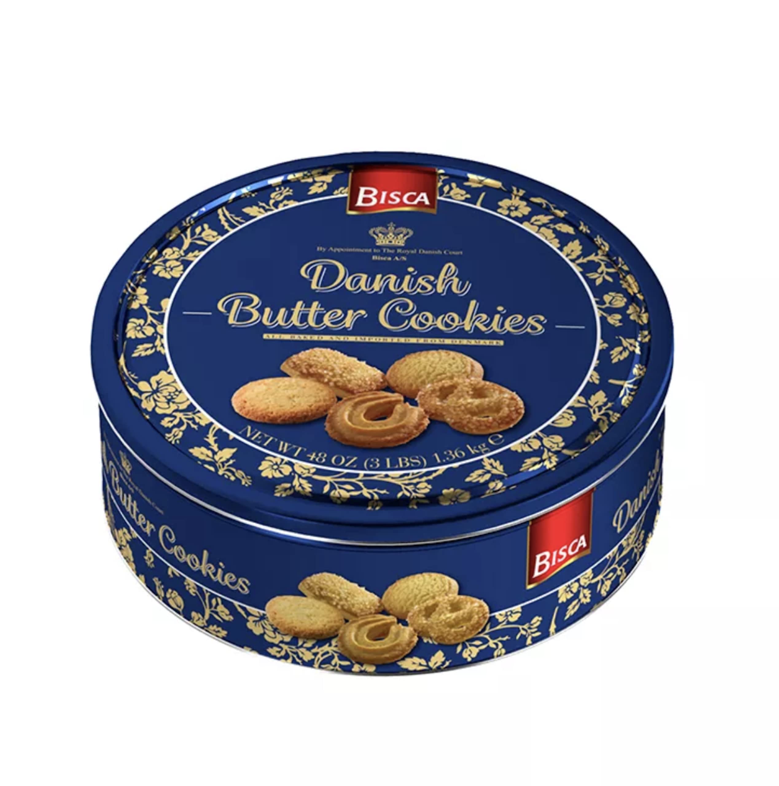 Danish Butter Cookies 3lb - Delicious Treats for Gifting & Tea Time