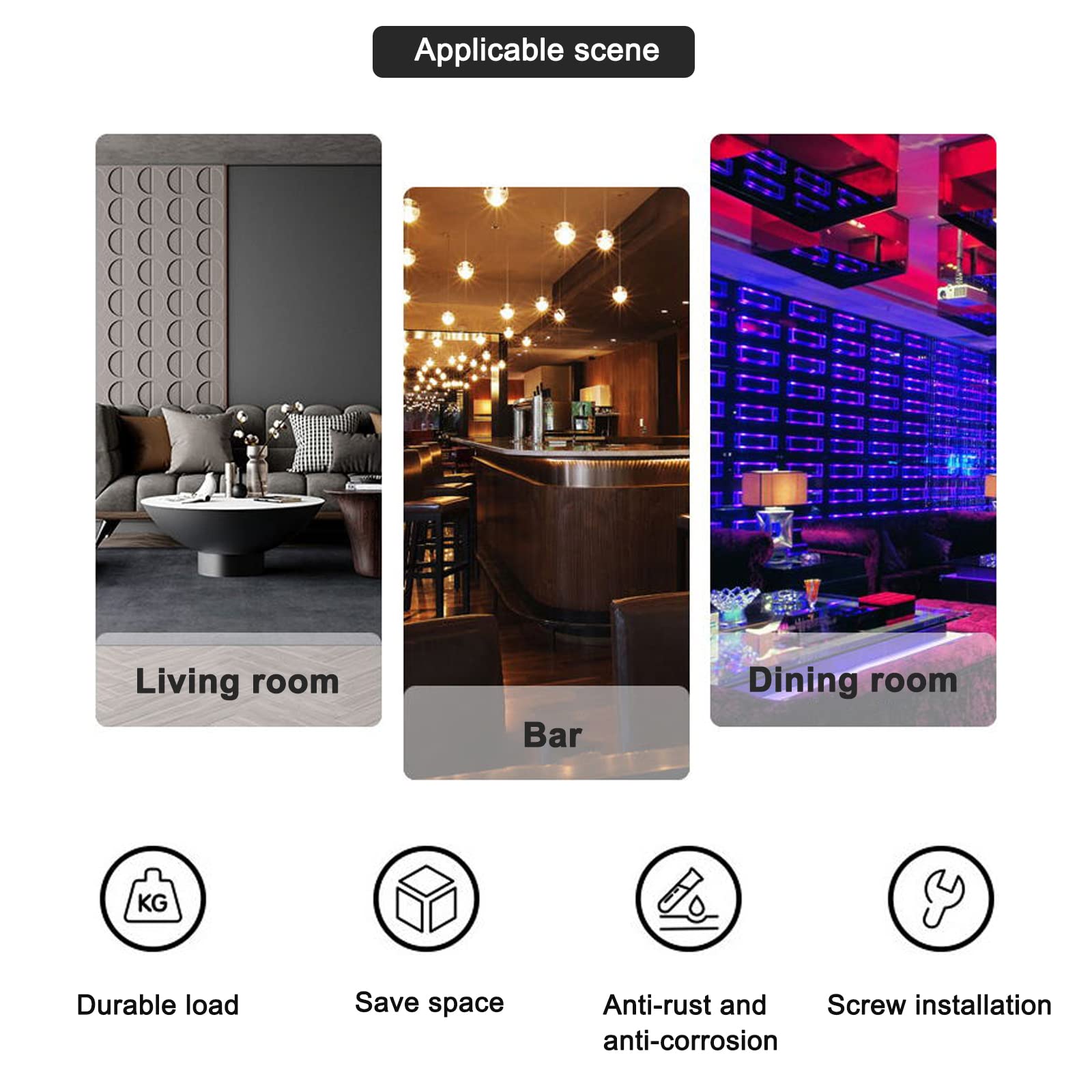 Industrial Ceiling Wine Glass Rack - 39.3 Inch Hanging Wine Bottle Holder with Glass Storage Shelf for Bar, Kitchen & Cafe - 2-Tier Black Metal Wine Rack (39.3×11.8×31.4in) - Perfect for Home Bars, Restaurants & Commercial Spaces