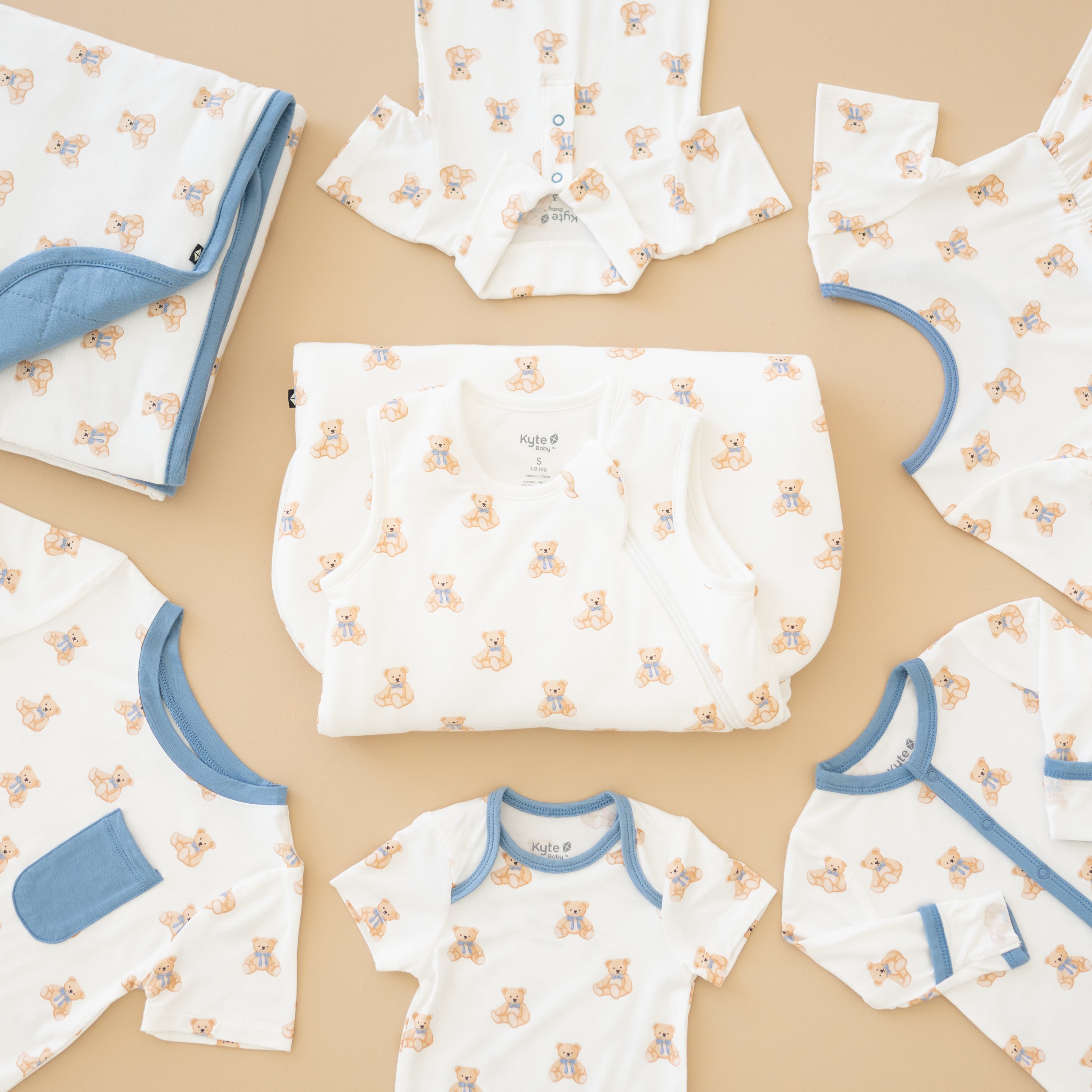 Cozy Teddy Bear Sleep Bag for Babies & Toddlers - Soft & Warm Sleeping Sack for Nursery, Daycare & Travel - Perfect for Newborns, Infants & Kids