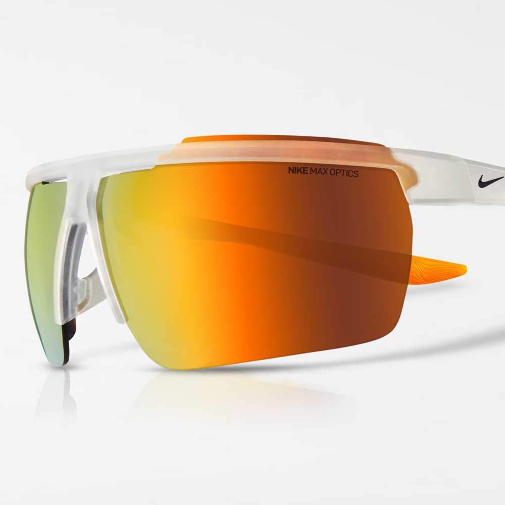 Nike Rectangular Windshield Sunglasses for Men & Women - UV Protection, Polarized Lenses - Perfect for Driving, Running, and Outdoor Sports