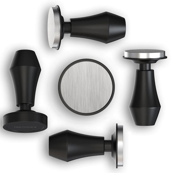 Normcore Spring Loaded Tamper V4 - 58.5mm Espresso Coffee Tamper for Professional Baristas & Home Brewing | Perfect for Espresso Machines, Coffee Shops & Home Kitchens