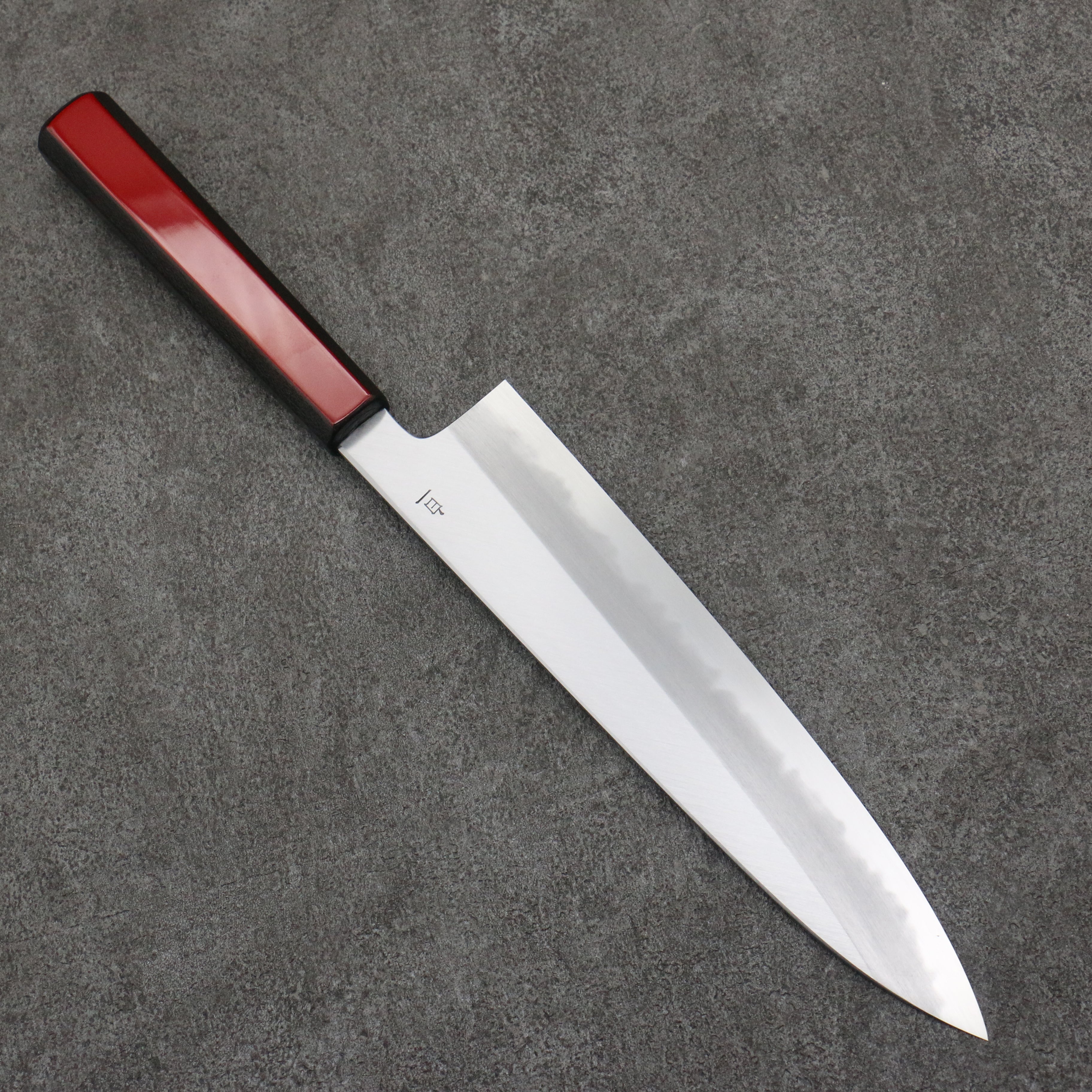 Premium Kagekiyo White Steel No.1 Gyuto 240mm Japanese Chef Knife - Akaro Lacquered Magnolia Handle for Professional Chefs & Home Cooking