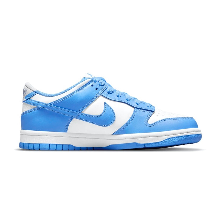 Nike Dunk Low GS UNC 2021 University Blue White Sneakers - Women's Basketball Shoes for Casual Wear & Street Style