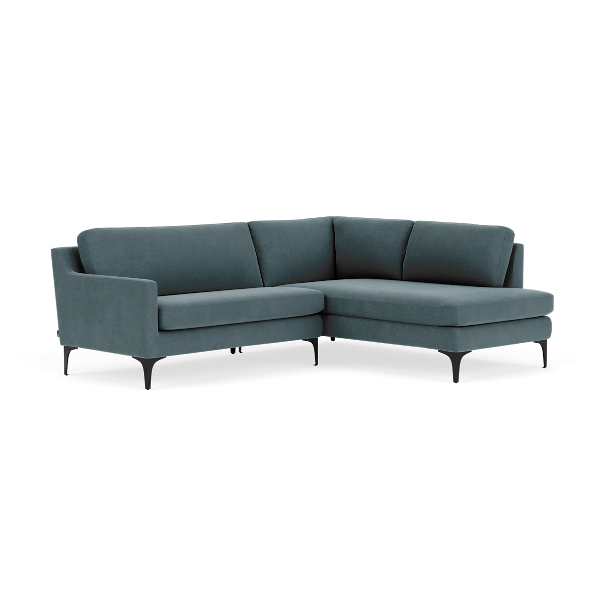 Astha Fabric Right Corner Sofa - Modern L-Shaped Sectional Couch for Living Room, Home Theater & Small Spaces | Comfortable & Stylish Lounge Furniture