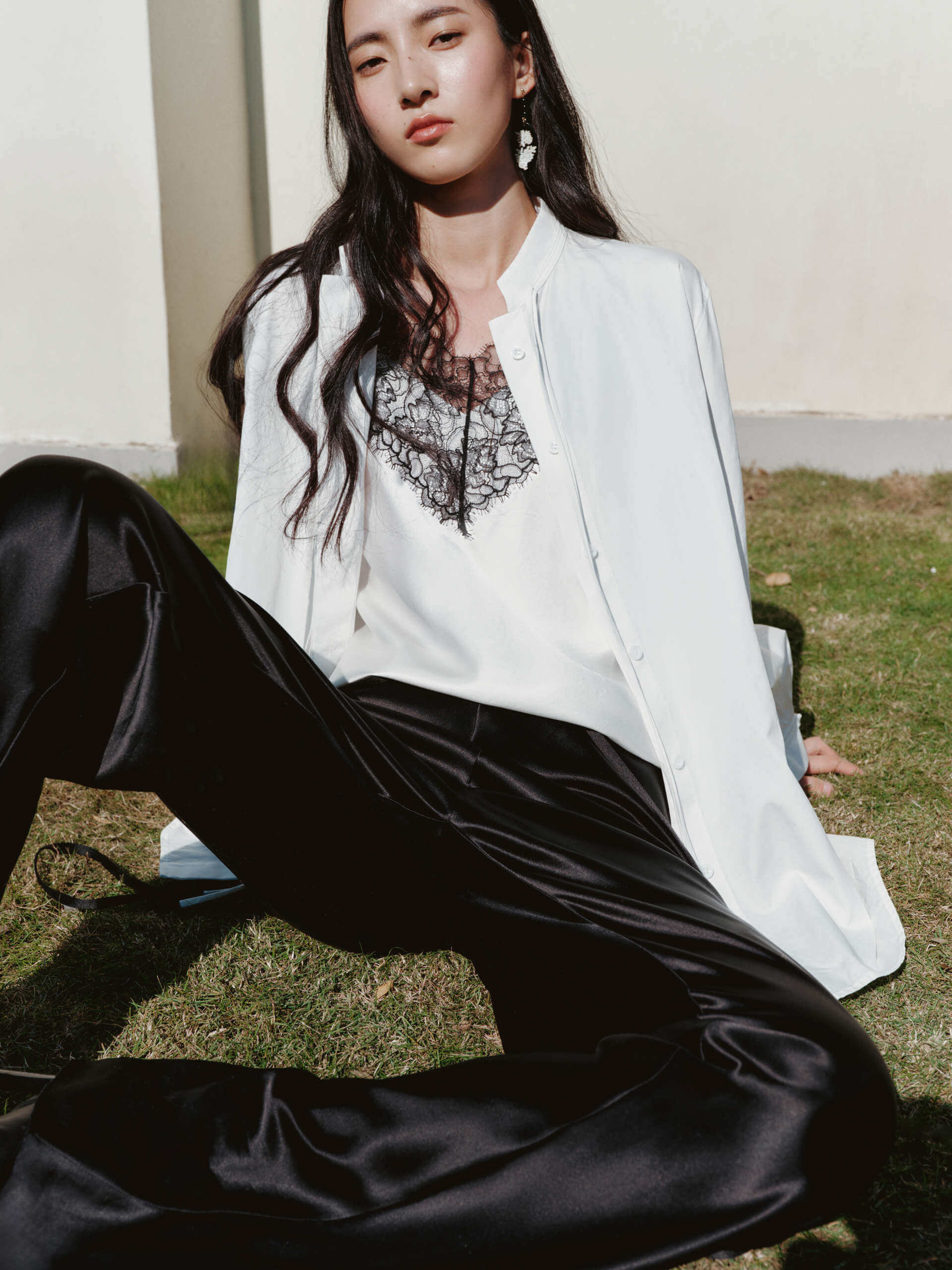 Elegant Balloon Sleeve Tie-Front Blouse for Women - Stylish Casual & Office Wear | Perfect for Dates, Parties & Work Outfits