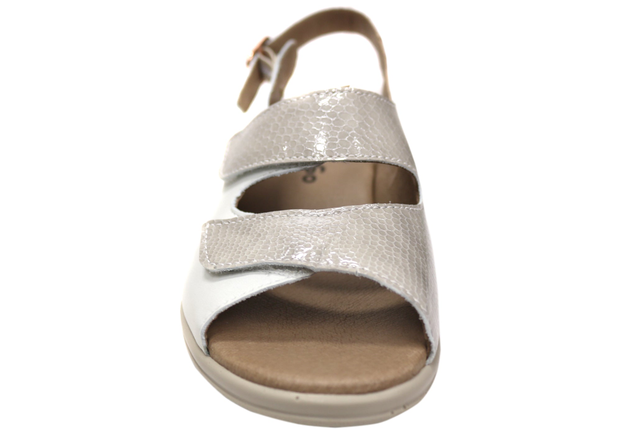Flex & Go Mary Women's Comfortable Leather Sandals - Handmade in Portugal - Perfect for Summer, Beach & Casual Outings