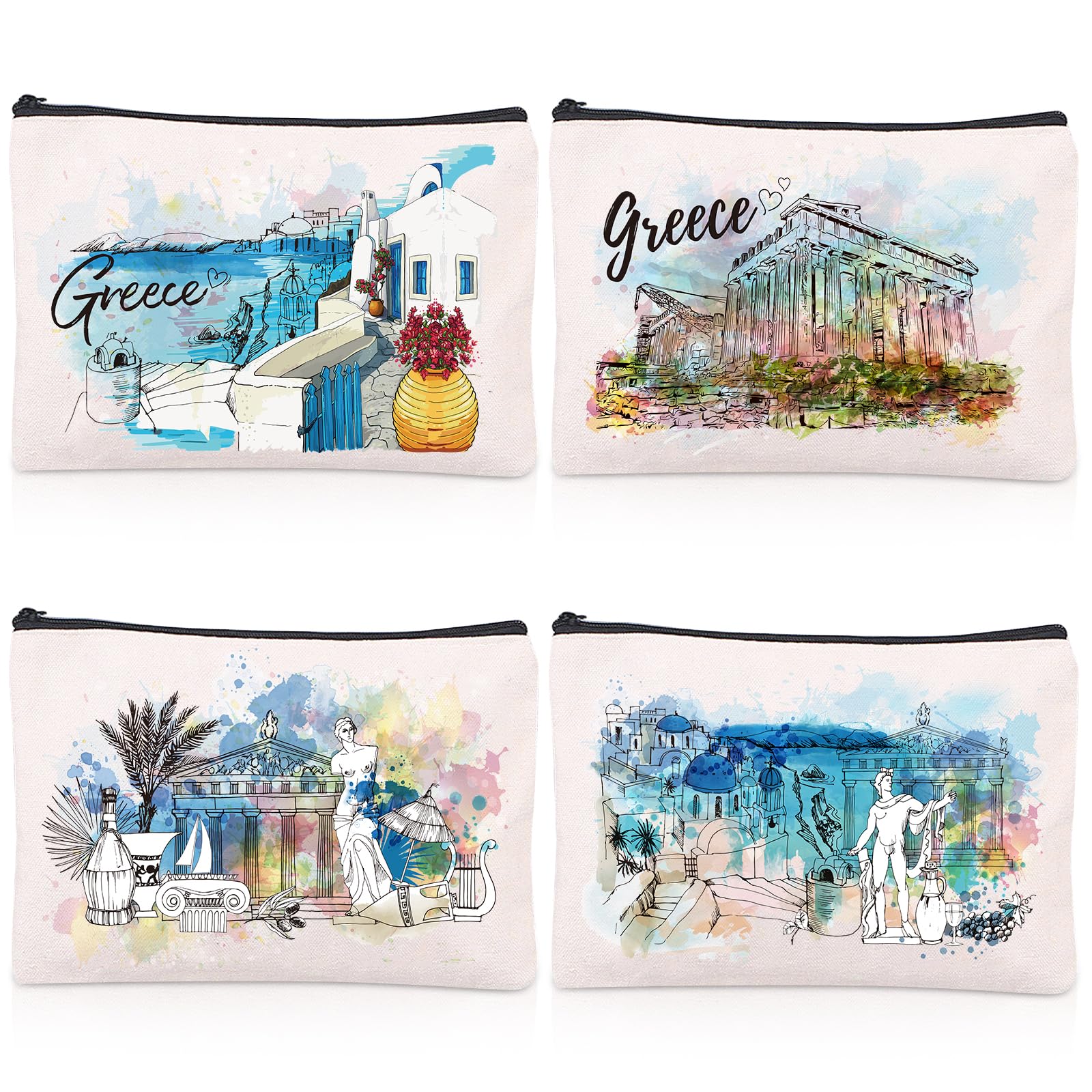 Authentic Greek Souvenirs & Travel Gifts - Santorini & Athens Themed Presents for Women & Friends | Perfect for Europe Trips, Home Decor & Greek Culture Lovers