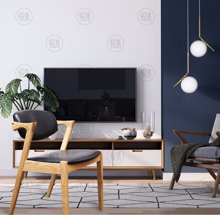 Scandinavian Solid Wood Dining Chair - Modern Wooden Chair for Kitchen, Dining Room & Office - Comfortable & Stylish Home Furniture