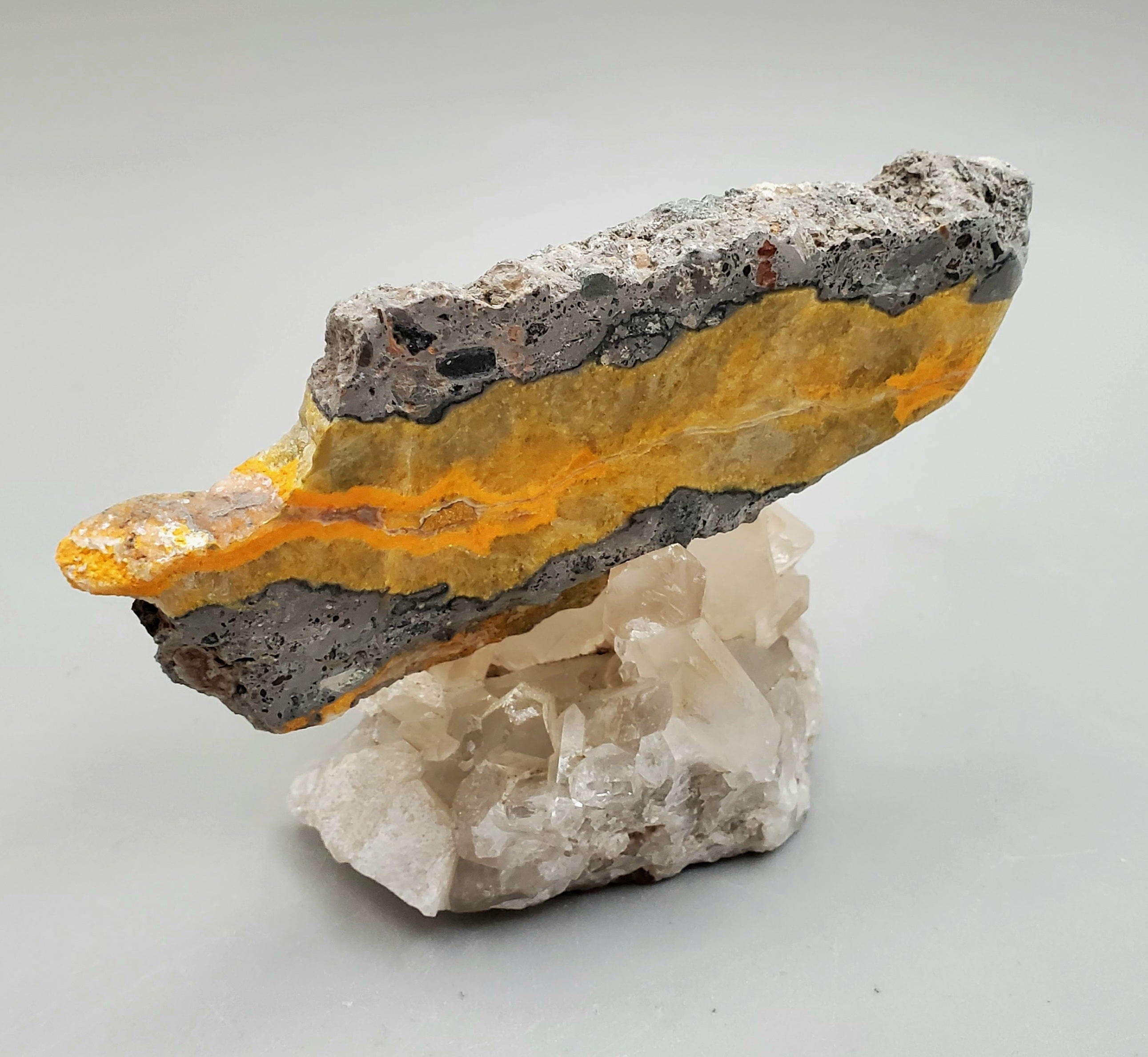 Natural Bumblebee Jasper Slab - Unique Healing Stone for Home Decor, Meditation & Crystal Collection | Perfect for Gifts, Yoga Spaces & Energy Work