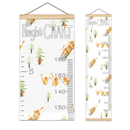 Dinosaur Growth Chart for Kids - Unisex Nursery Wall Decor with Height Measurement | Gray Wall Tape for Baby & Toddler Room | Perfect for Birthday Gifts & Room Decoration