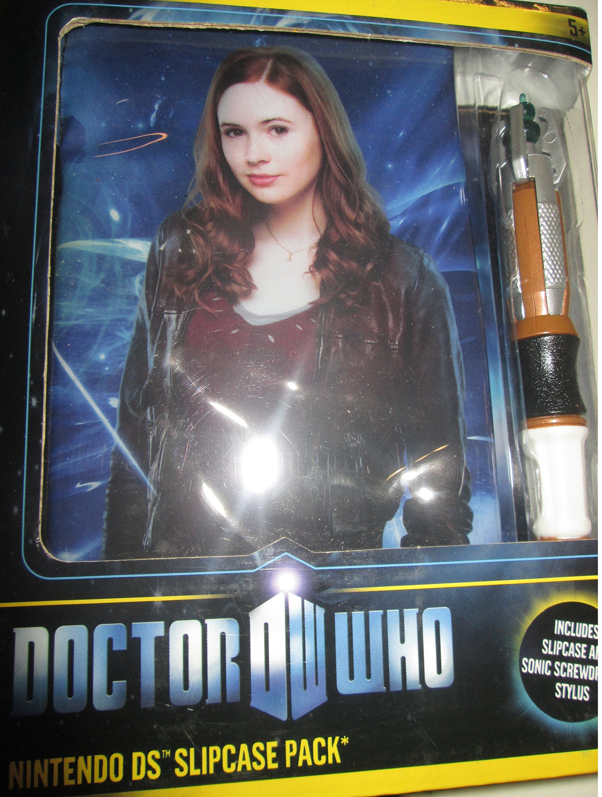Doctor Who Slipcase: Amy and The Doctor with Sonic Screwdriver Stylus for Nintendo DS - Perfect for Sci-Fi Fans & Collectors | Great Gift for Whovians & Gaming Enthusiasts