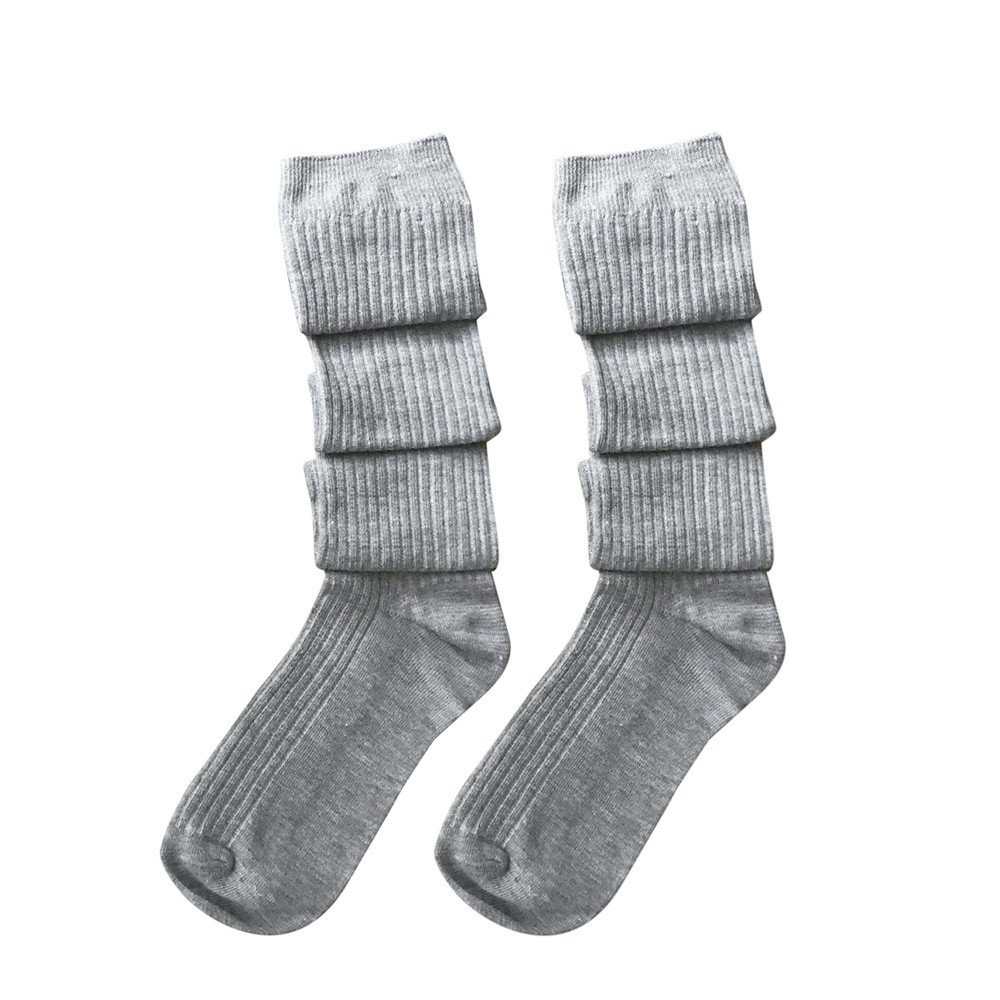 Women's Thigh High Compression Socks - Over The Knee Cotton Stockings for Ladies & Girls - Black Warm Long Socks for Circulation, Running, Nursing & Winter Wear