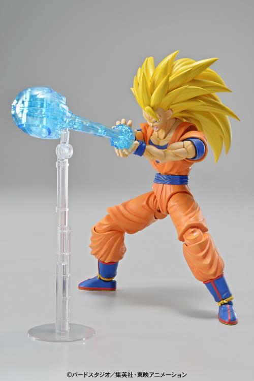 Figure-rise Standard Dragon Ball Z Super Saiyan 3 Goku Plastic Model Kit - Buildable Action Figure for Anime Collectors & DBZ Fans | Perfect for Display, Cosplay & Gift Giving