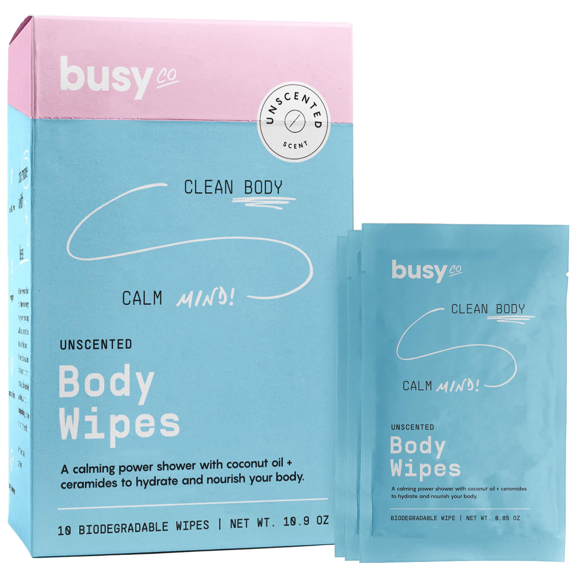 Natural Body Wipes for Women - Deodorizing Armpit Sweat Wipes for Body Odor Control - No Rinse Needed, Shower Alternative with Citrus, Arnica Flower, Charcoal & Glycolic Acid (30 Wipes, 3-Pack) - Perfect for Gym, Travel & Post-Workout Freshening Up