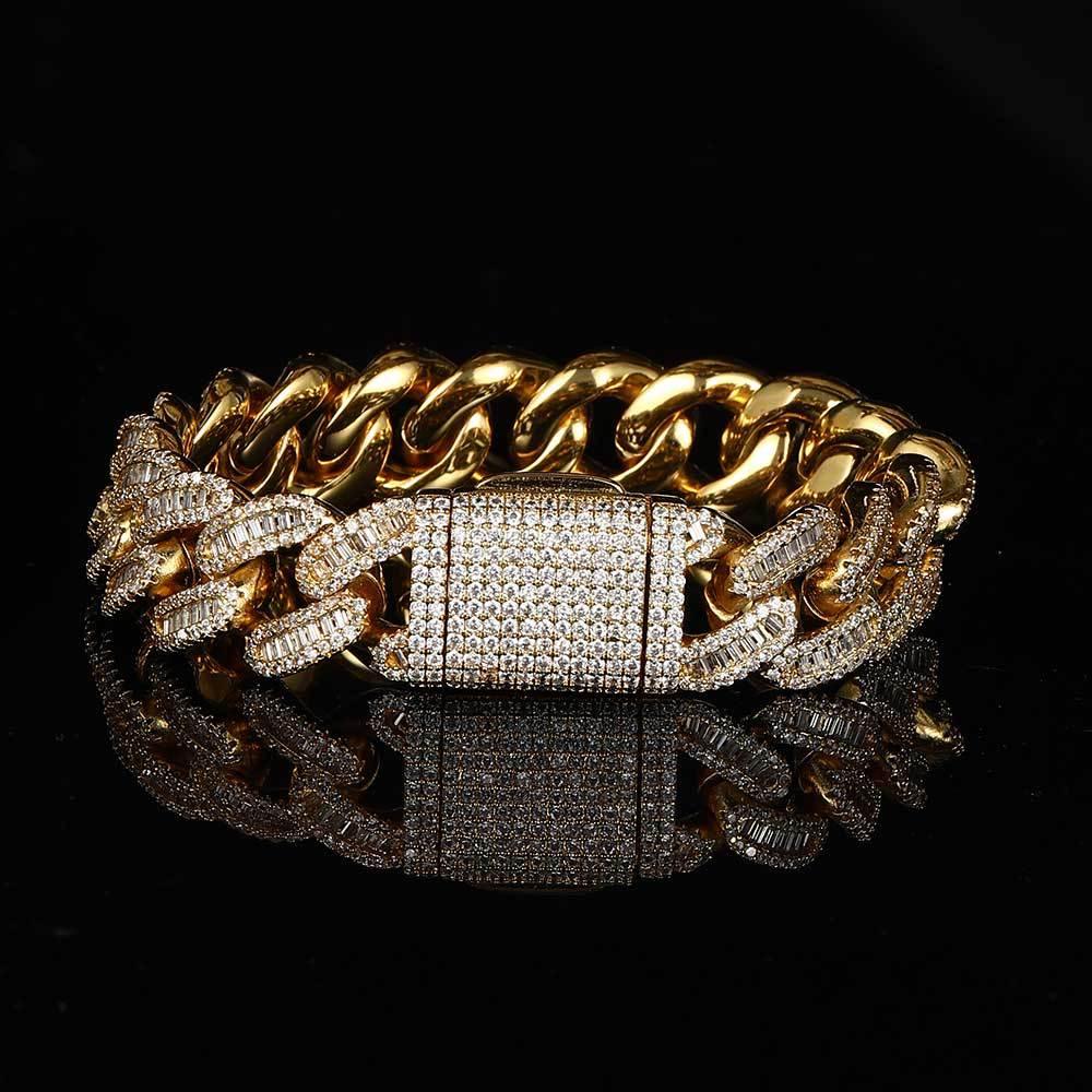 Stylish Men's Hip Hop Bracelet - Trendy Fashion Accessory for Urban Streetwear & Hip Hop Outfits - Perfect for Concerts, Parties & Everyday Wear