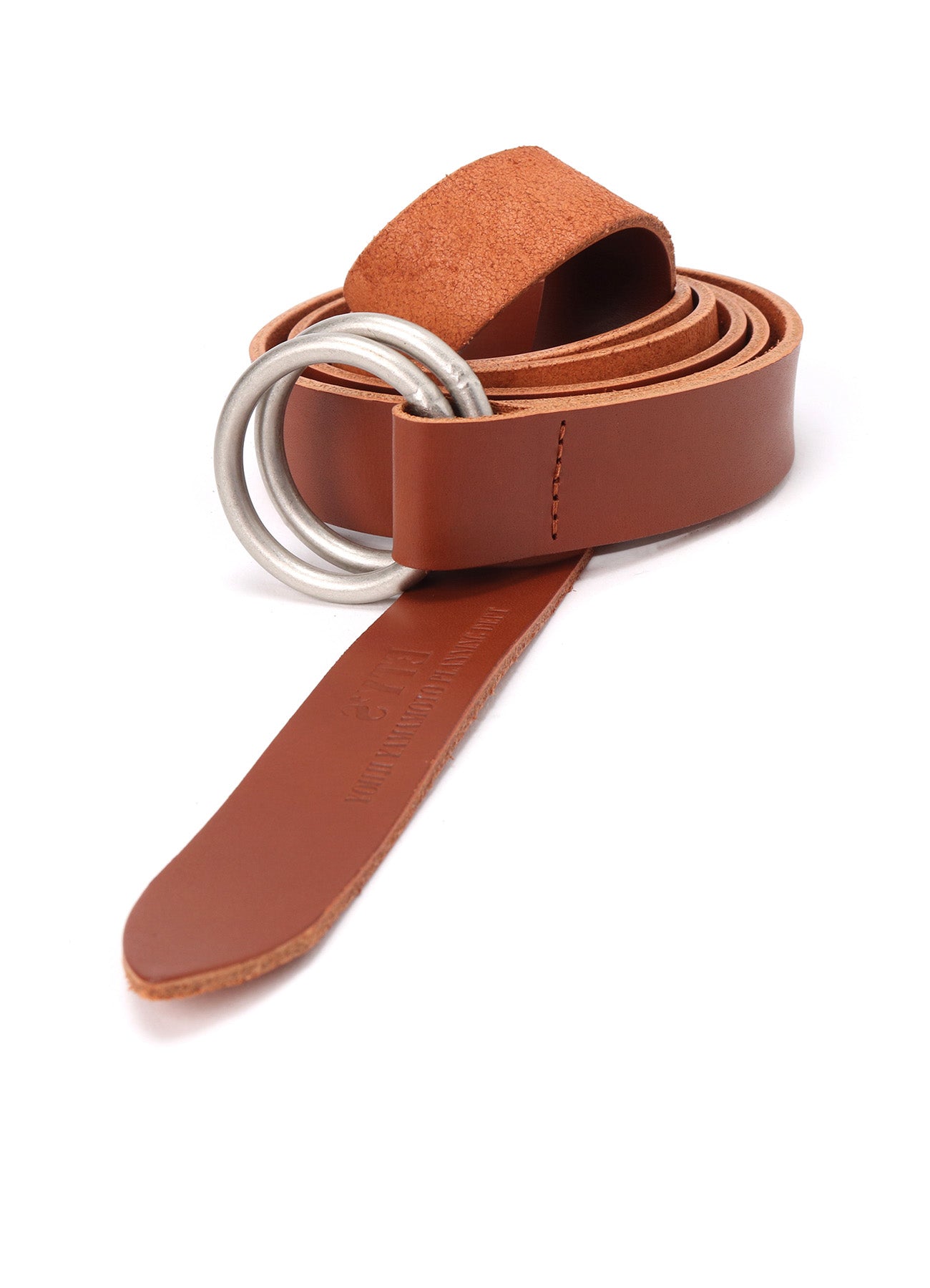 Premium 25mm Cow Leather Long Ring Belt for Men & Women – Stylish & Durable Fashion Accessory for Casual, Office, and Formal Outfits