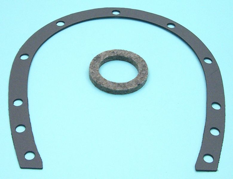 Cadillac 331 365 Engine Timing Cover Gasket Set - Compatible with 1949 to Early 1956 Models (Includes Felt Seal) - Perfect for Classic Car Restoration & Engine Rebuild Projects