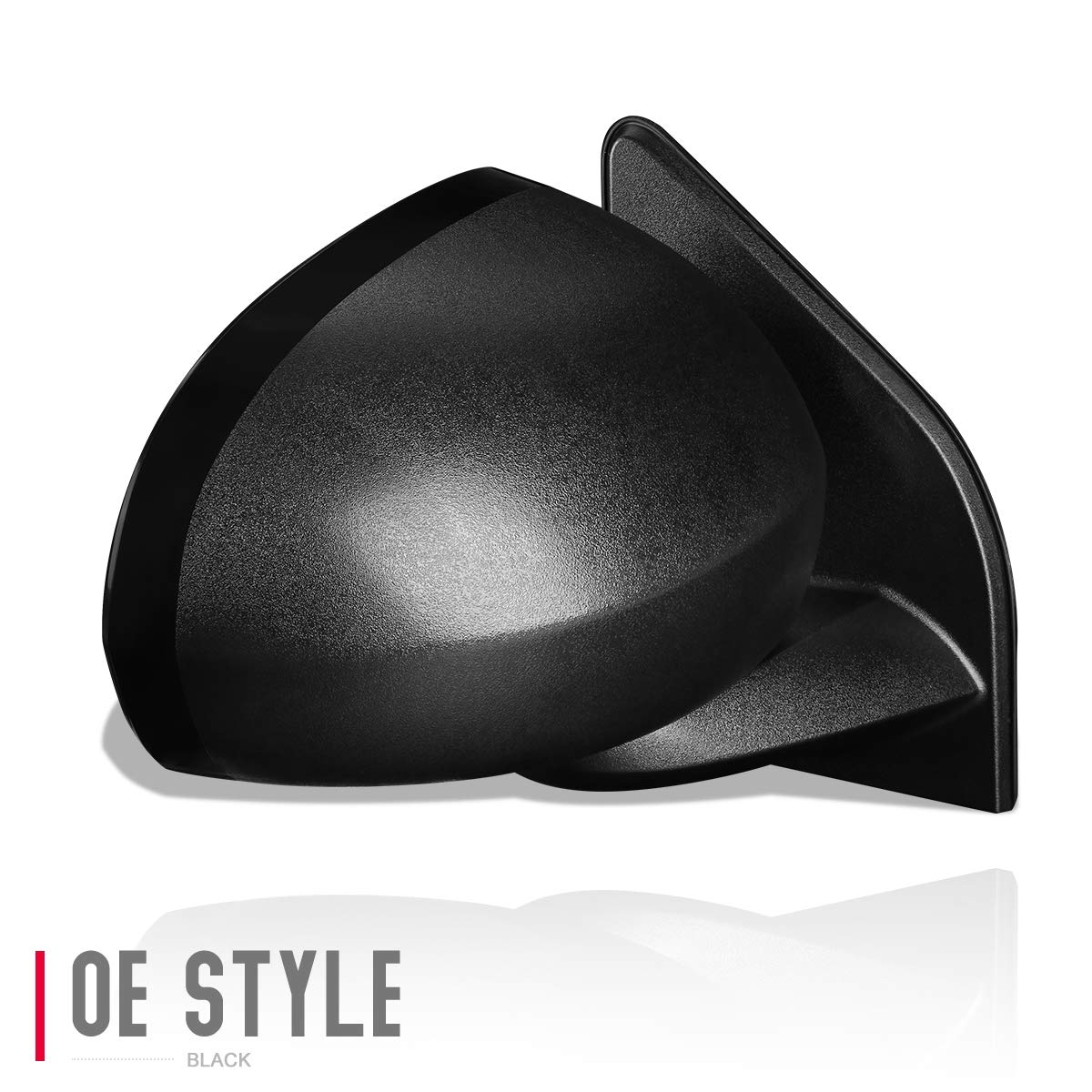 OE Style Powered & Heated Passenger Side Mirror Replacement for 2007-2010 Jeep Compass - Right Side View Door Mirror - Perfect for Winter Driving and Enhanced Safety