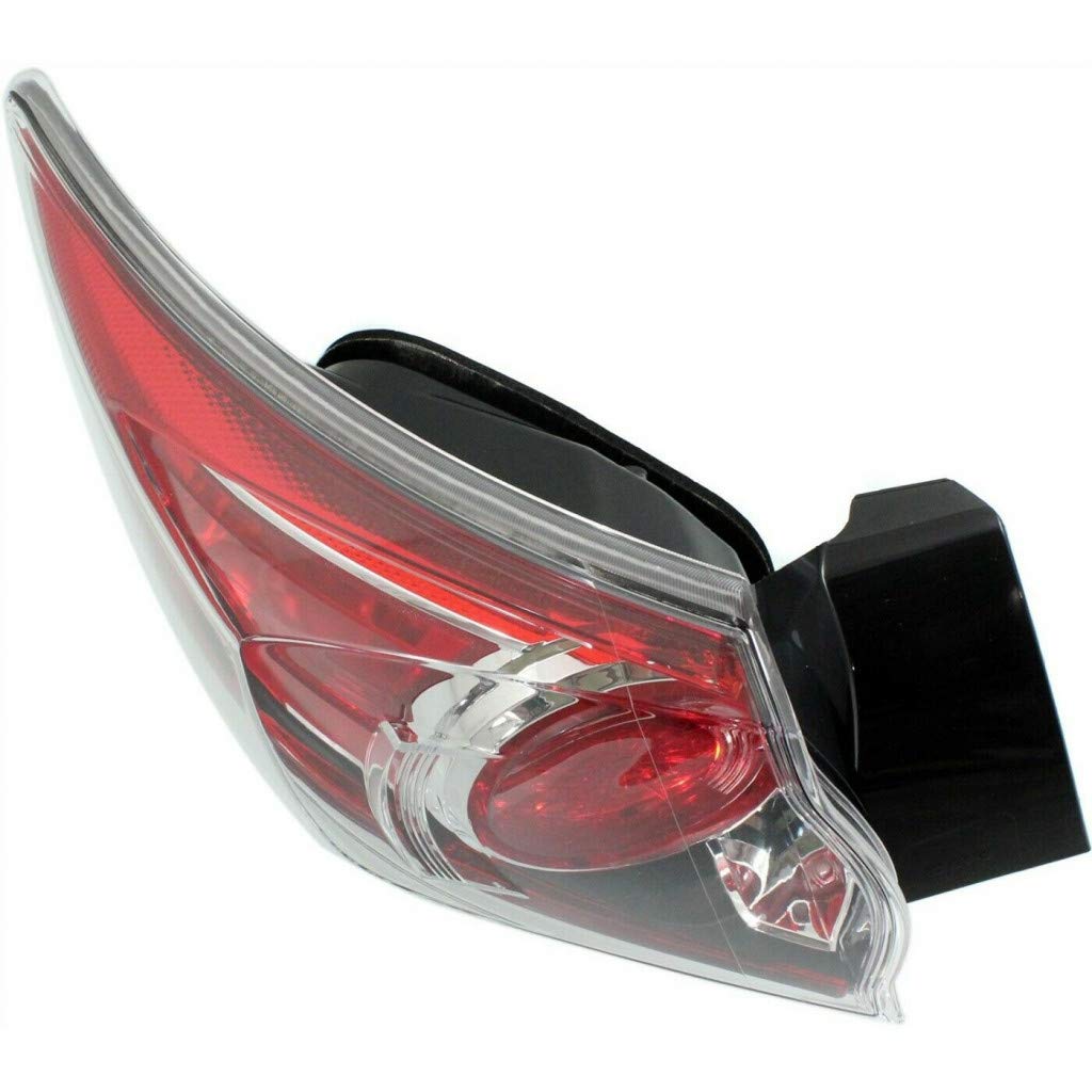Mazda 3 Tail Light Assembly Pair for 2010-2013 Models - Driver & Passenger Side | Hatchback Compatible | OEM MA2800147 + MA2801147 | Perfect for Night Driving & Enhanced Safety