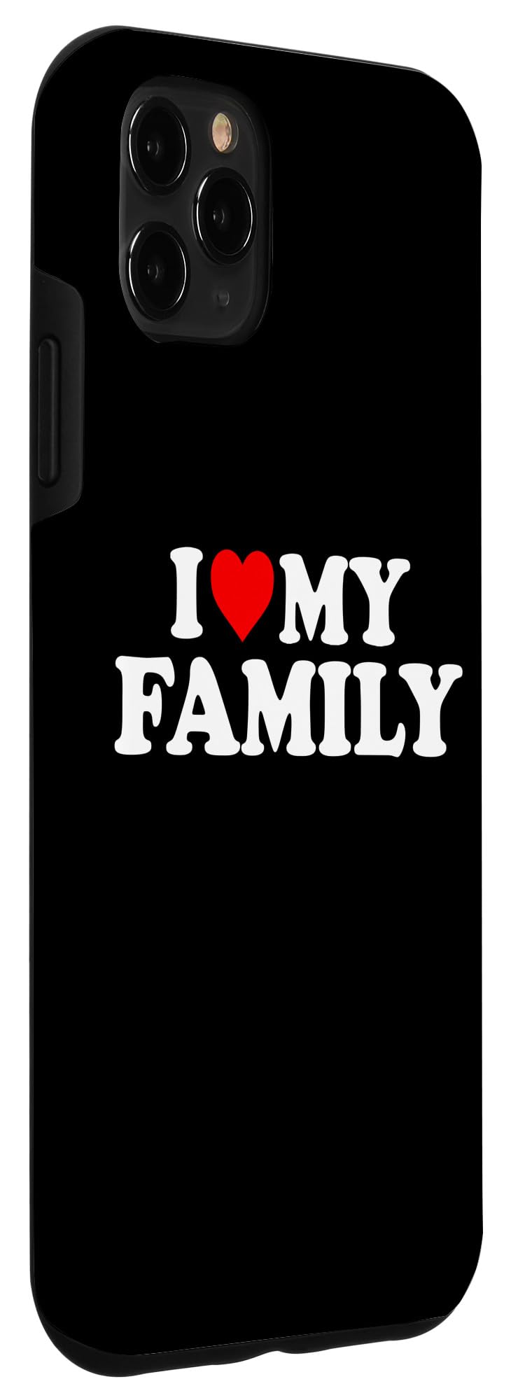 iPhone 11 Pro Max Case with Red Heart Design - 