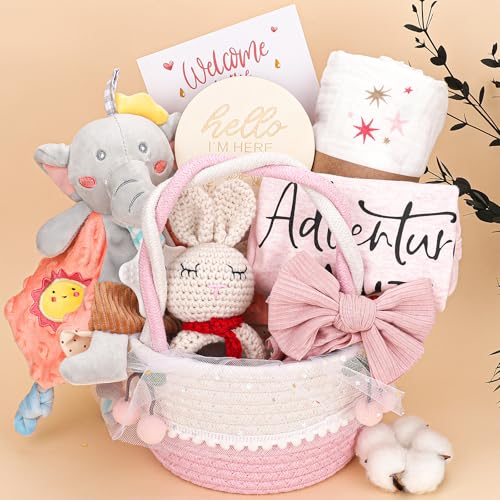 20-baby girl basket