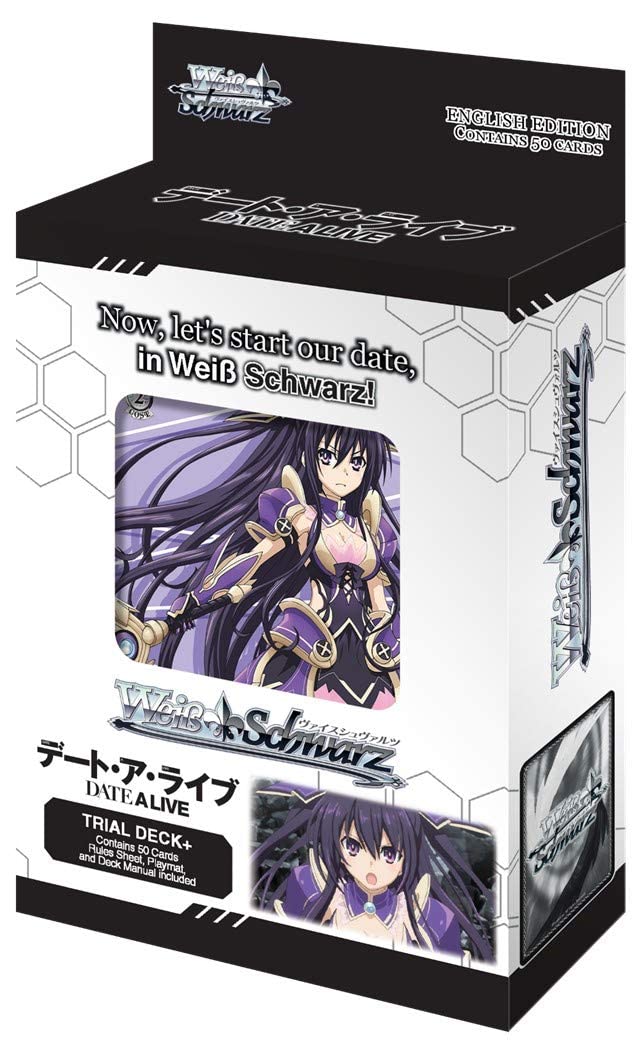 Weiss Schwarz Date A Live Trial Deck+ - Anime Trading Card Game Deck for Collectors & Players | Perfect for Battles, Tournaments & Anime Fans