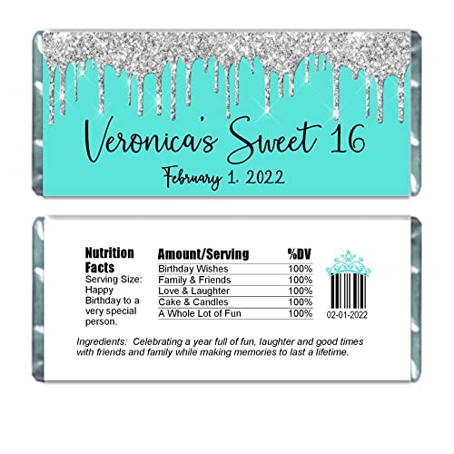 Silver/Teal