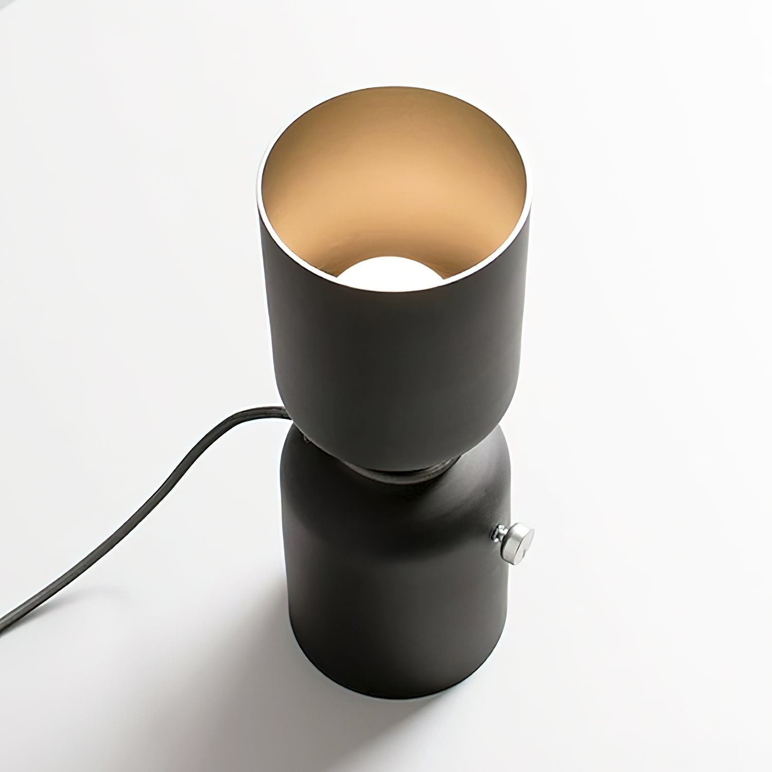 Dumbbell Table Lamp - Adjustable LED Desk Light for Home Office, Gym & Study - Stylish Modern Lighting for Workout & Reading