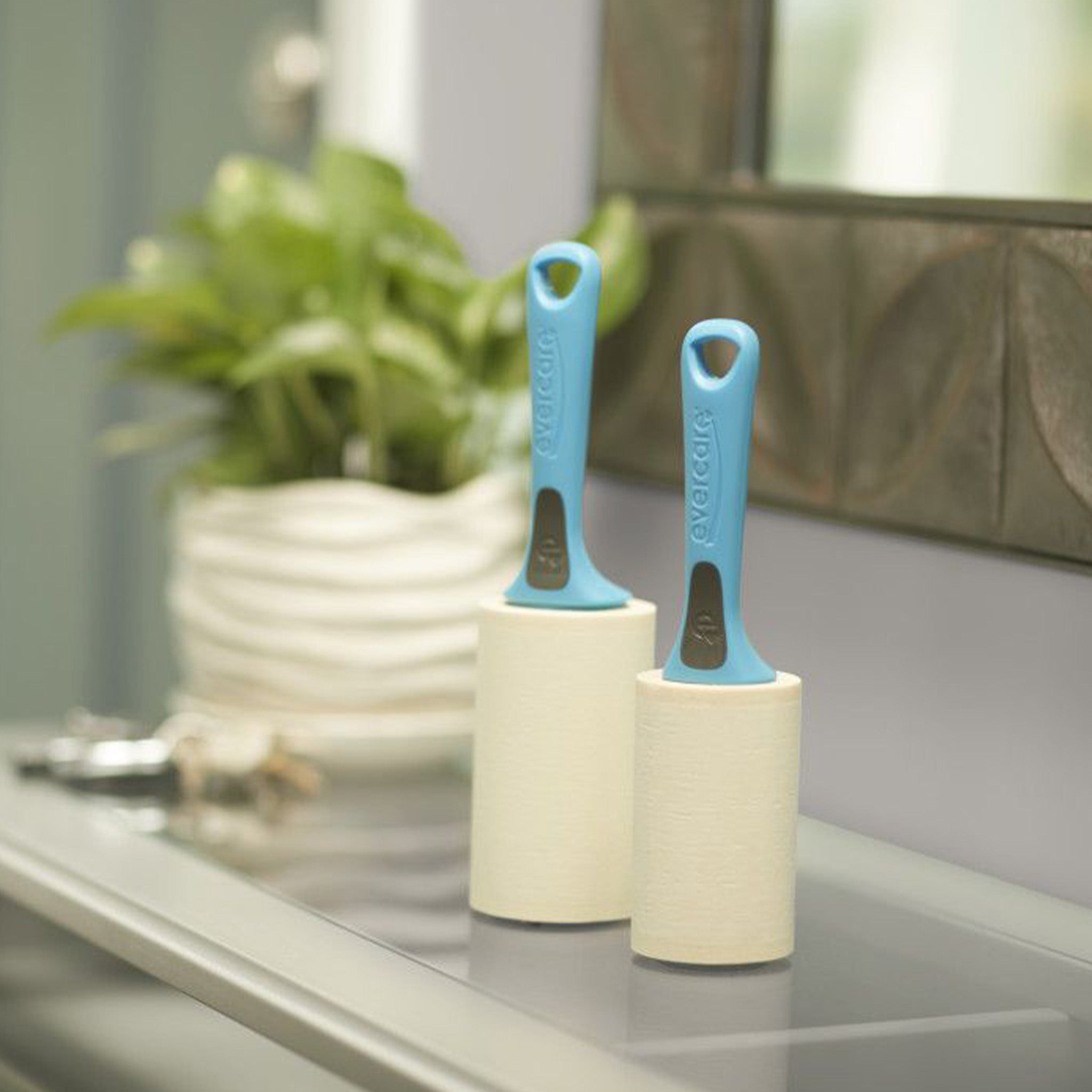 Evercare Lint Roller - Sticky Lint Remover for Clothes, Furniture & Pet Hair - Reusable Fabric Shaver for Sweaters, Coats & Upholstery - Perfect for Home, Office & Travel Use