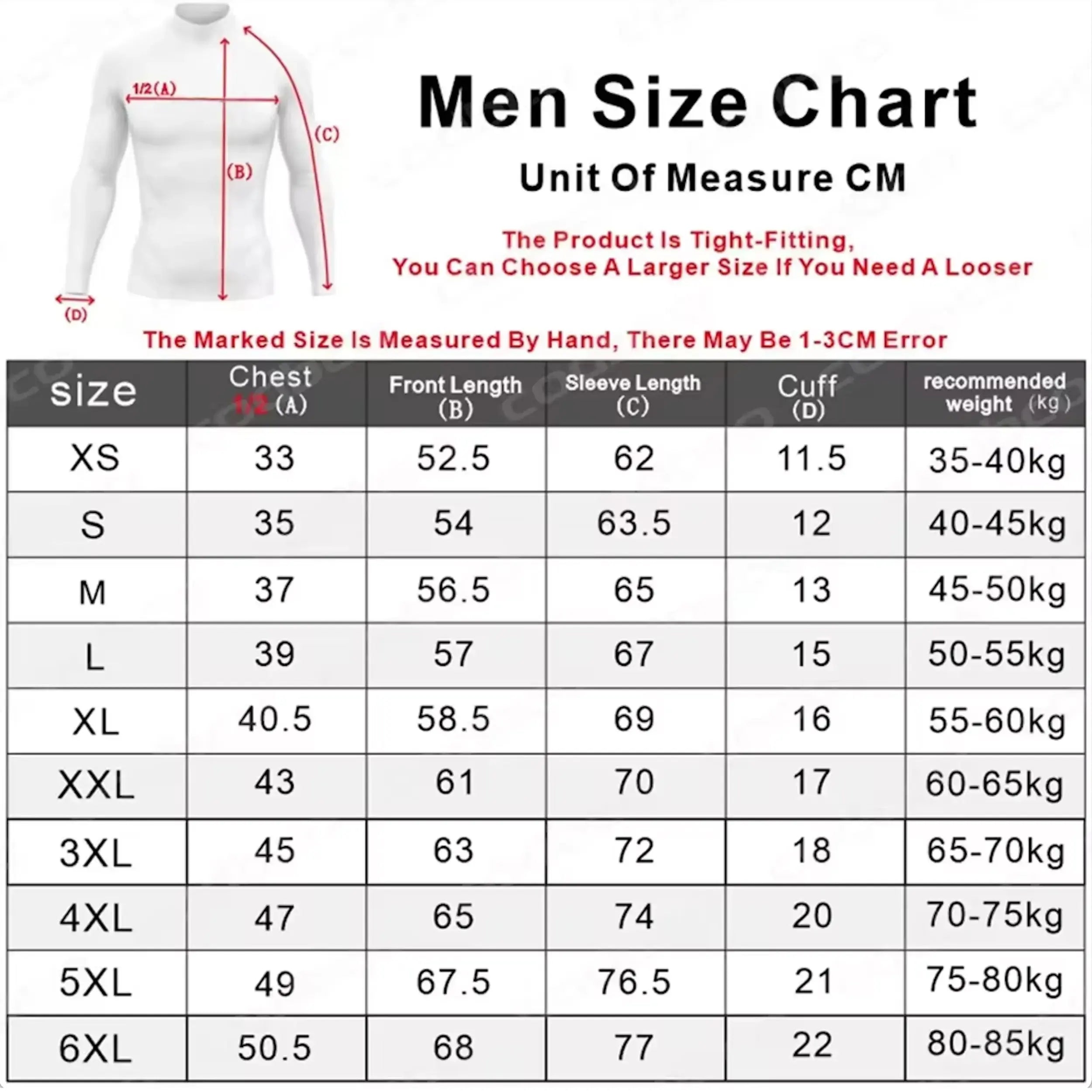 Swimcore Men's Rash Guard Long Sleeve UPF 50+ Sun Protection - Quick Dry Swim Shirt for Surfing, Swimming & Beach Activities