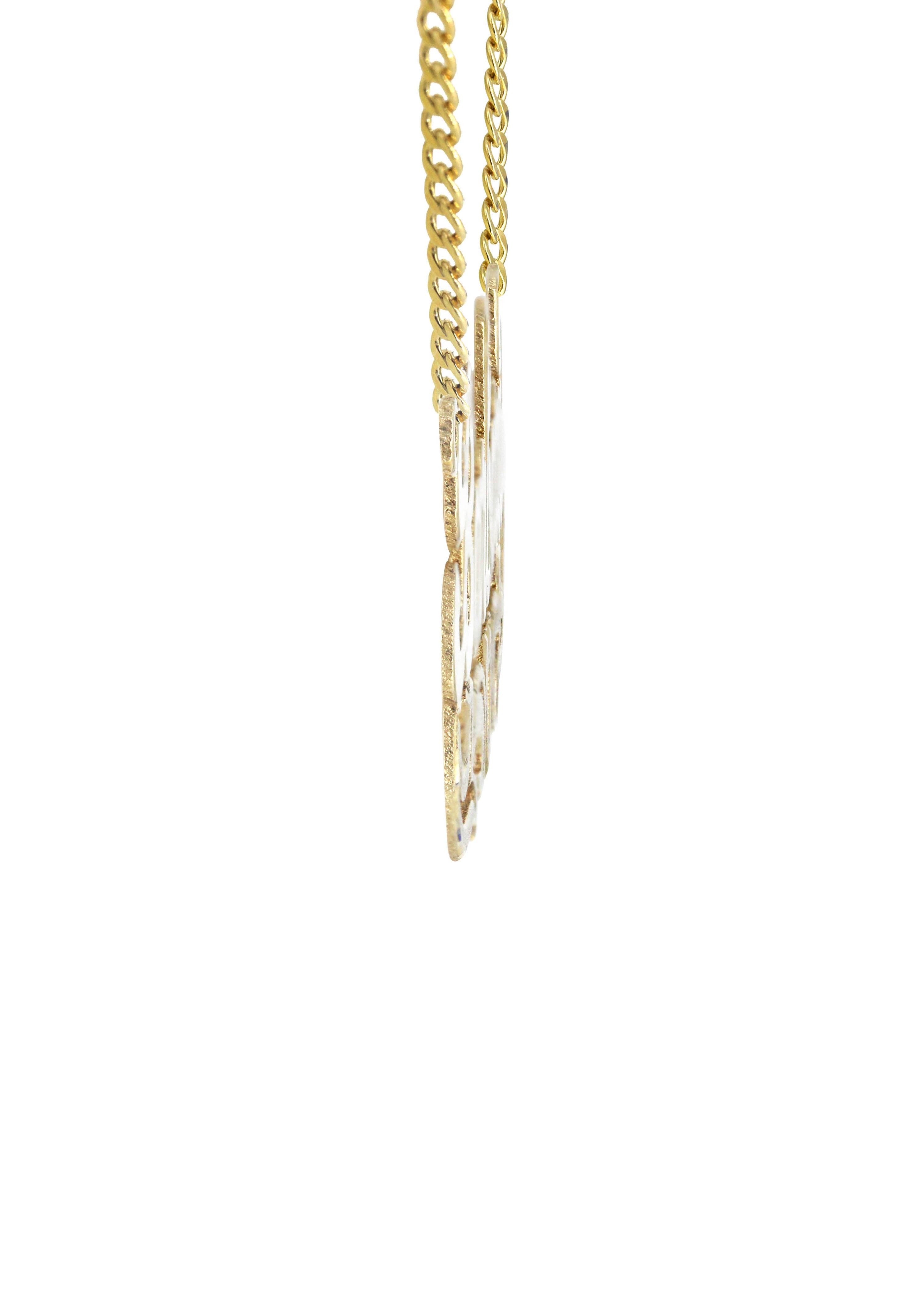 14K Gold Diamond Cut Heart Name Plate Necklace - Personalized Custom Name Jewelry for Women | Perfect for Valentine's Day Gifts, Anniversary Presents & Everyday Elegance