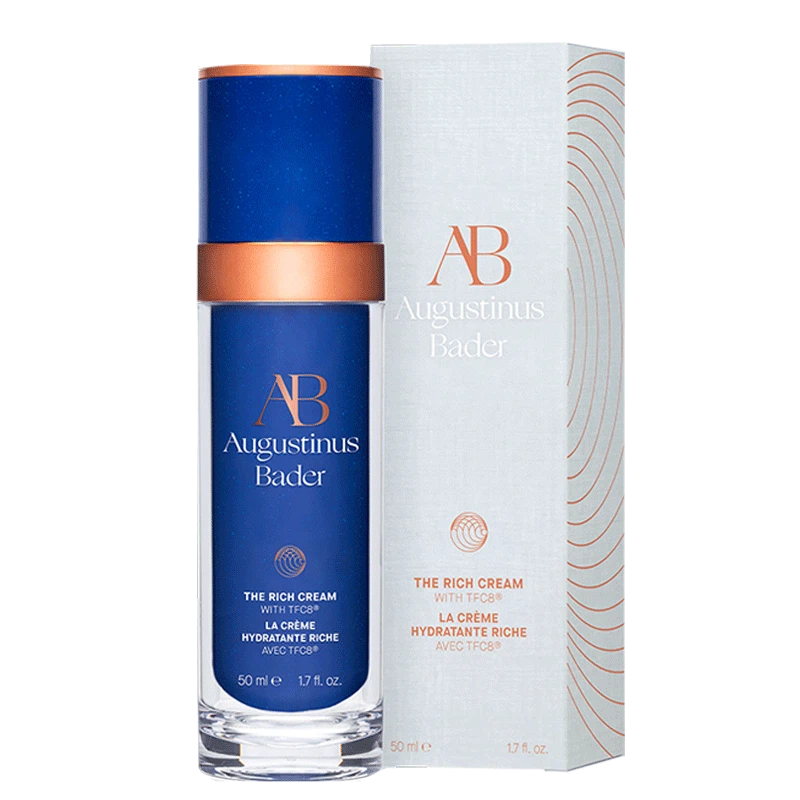 Augustinus Bader The Rich Cream - Luxury Anti-Aging Face Moisturizer for Dry Skin | Hydrating & Firming Skincare | Perfect for Night Routine & Daily Use