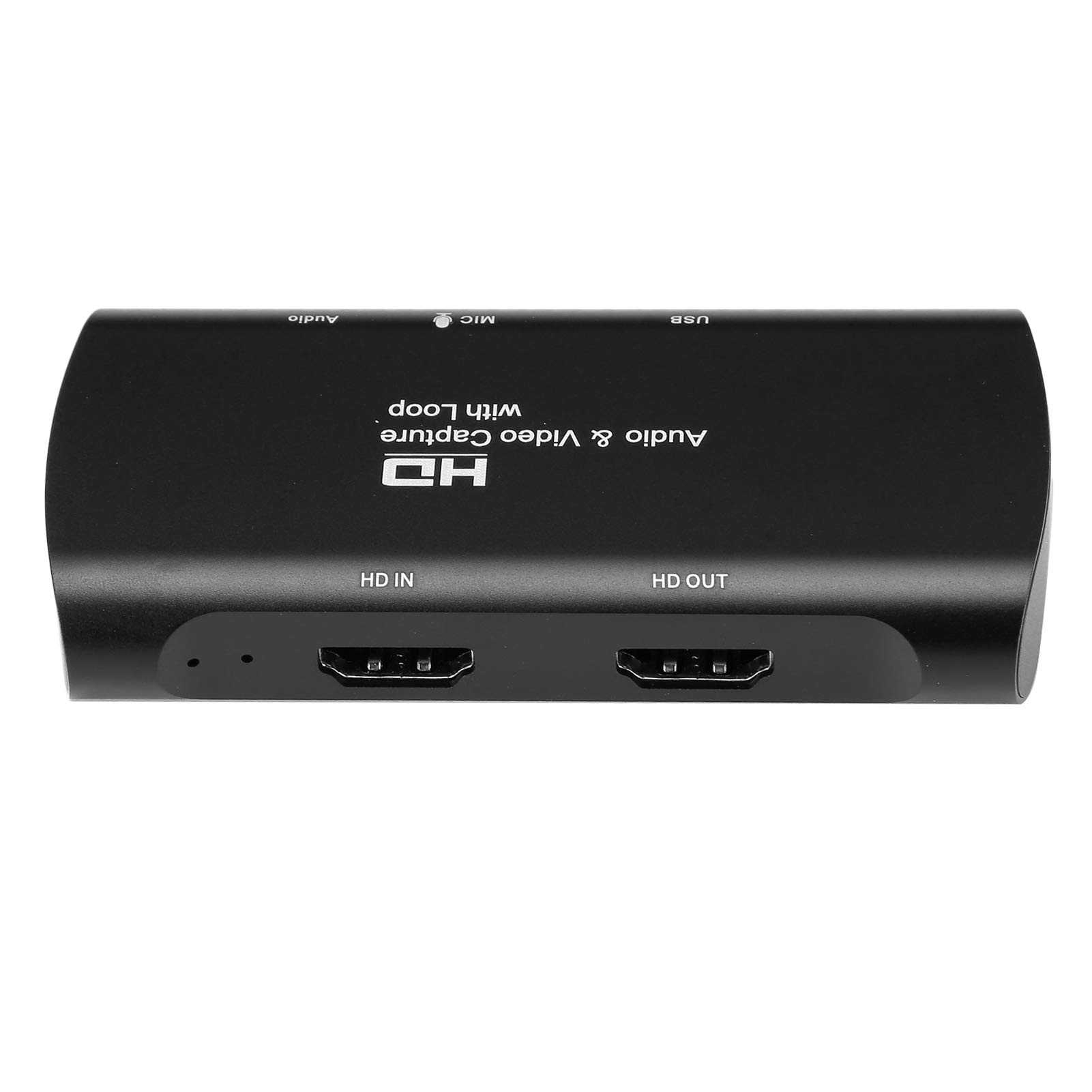 Ciciglow Z27 4K Video Capture Card with Loop Out - 1080P/4K HDMI Audio Video Recorder for Streaming, Gaming & Recording - Perfect for Twitch, YouTube & Live Broadcasts