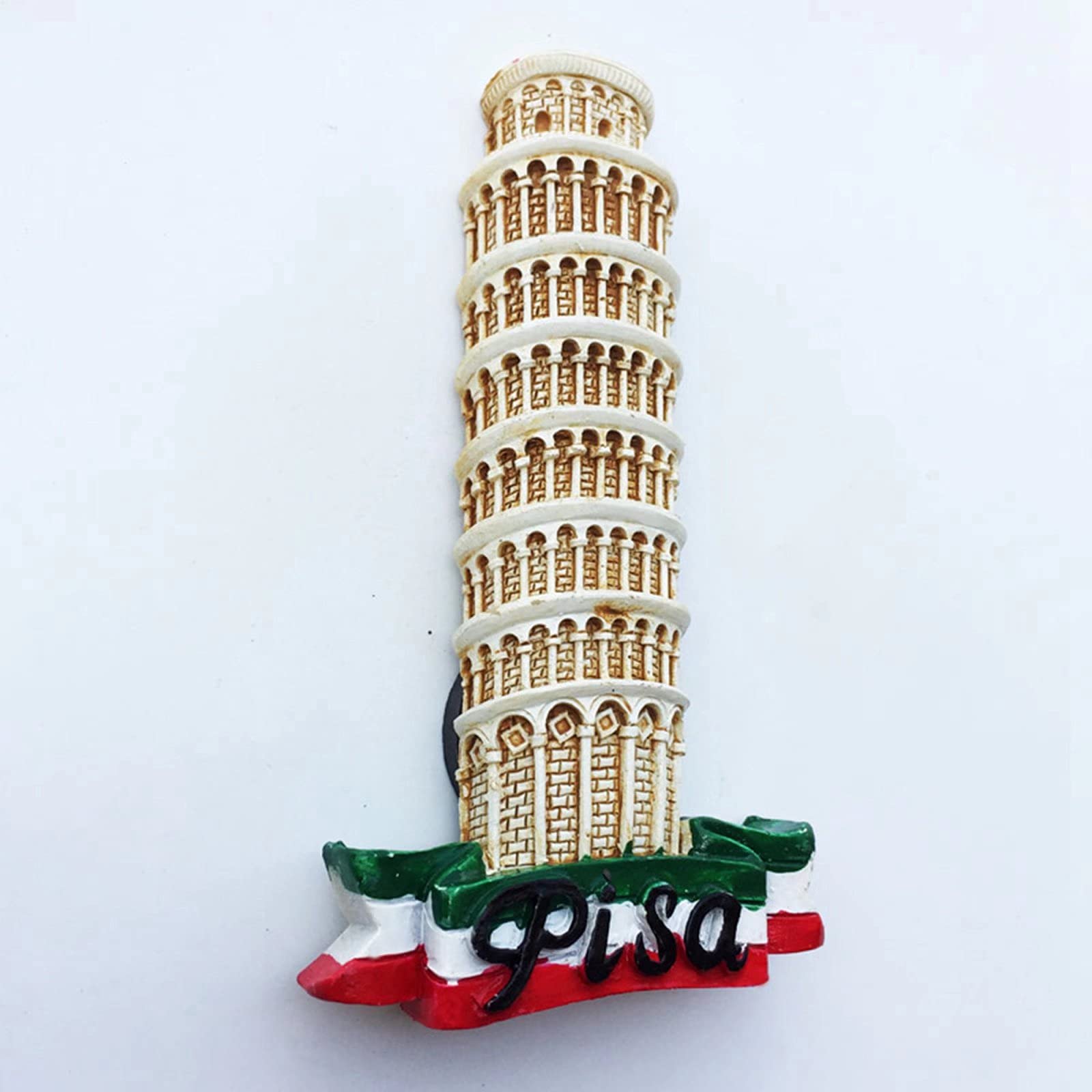 3D Resin Leaning Tower of Pisa Italy Fridge Magnet - Travel Souvenir & Collectible Gift for Refrigerator (Perfect for Travel Lovers, Home Decor & Unique Gift Ideas)