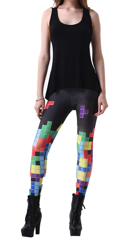 QZUnique Women's High Waisted Elastic Pencil Pants - Breathable Skinny Leggings for Yoga, Workout & Casual Wear - Stretchy Comfort Fit for Running, Gym & Everyday Use