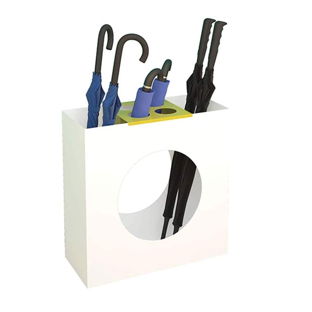 Heavy Duty Metal Umbrella Stand - Commercial & Household Umbrella Holder for Entryway, Hotel Lobby, Office & Home Decor - Rustproof Iron Umbrella Storage Barrel (Perfect for Rainy Days & Organized Entry Spaces)