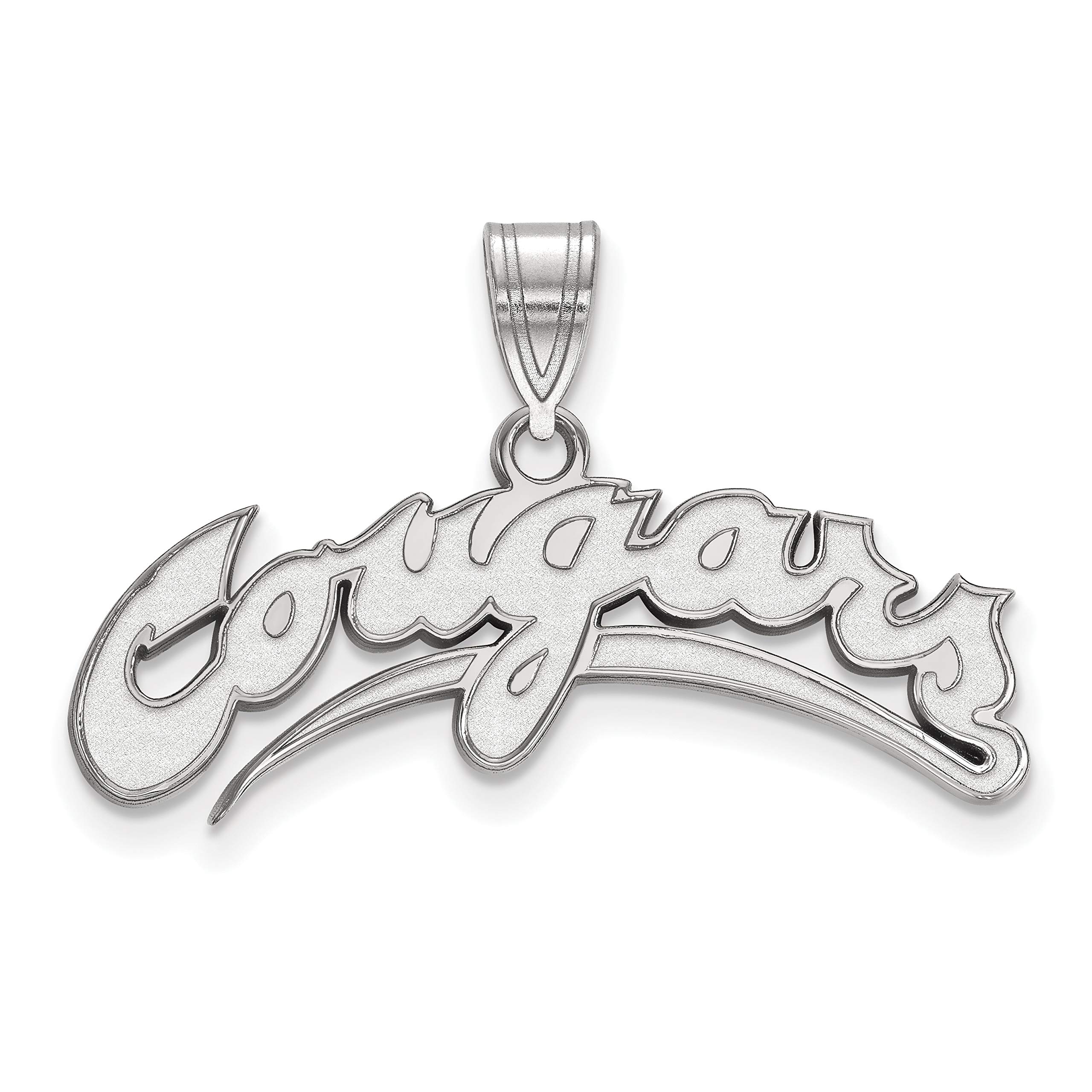 WSU Cougars Sterling Silver Pendant - Washington State University Mascot Jewelry for Alumni, Fans & Sports Enthusiasts | Perfect for Gameday, Graduation Gifts & School Spirit Accessories