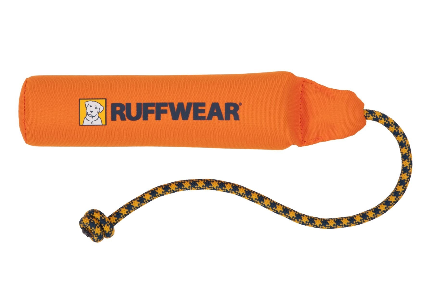 Ruffwear Lunker Floating Foam Dog Toy for Water Play - Campfire Orange, Durable & Fun Chew Toy for Swimming, Fetch & Outdoor Adventures