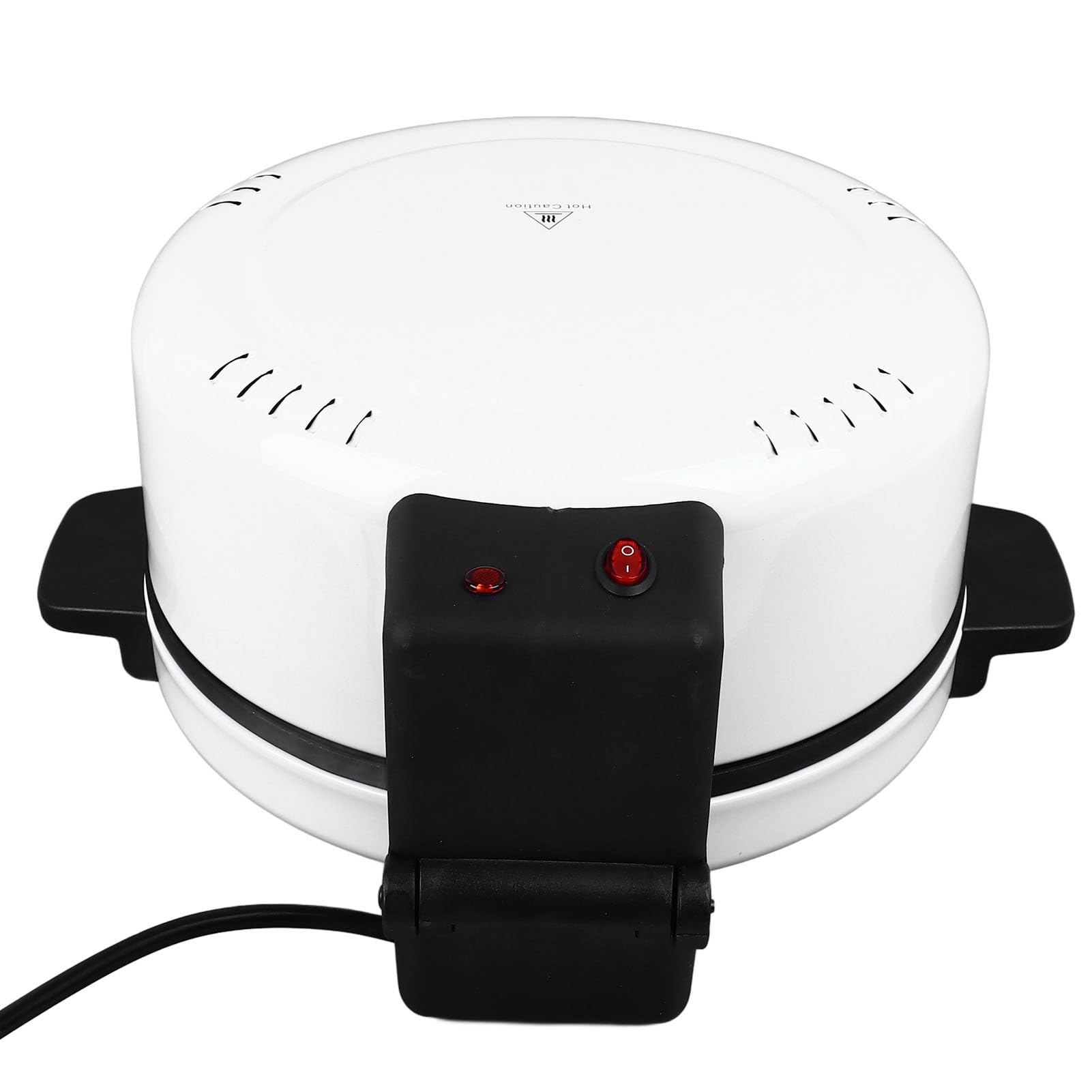 12 Inch Electric Pizza Oven & Arabic Bread Maker - Countertop Pizza Machine with Stainless Steel Heating Coil, Fast Cooking for Home Kitchen (110V US Plug) - Perfect for Family Gatherings, Parties & Quick Meals