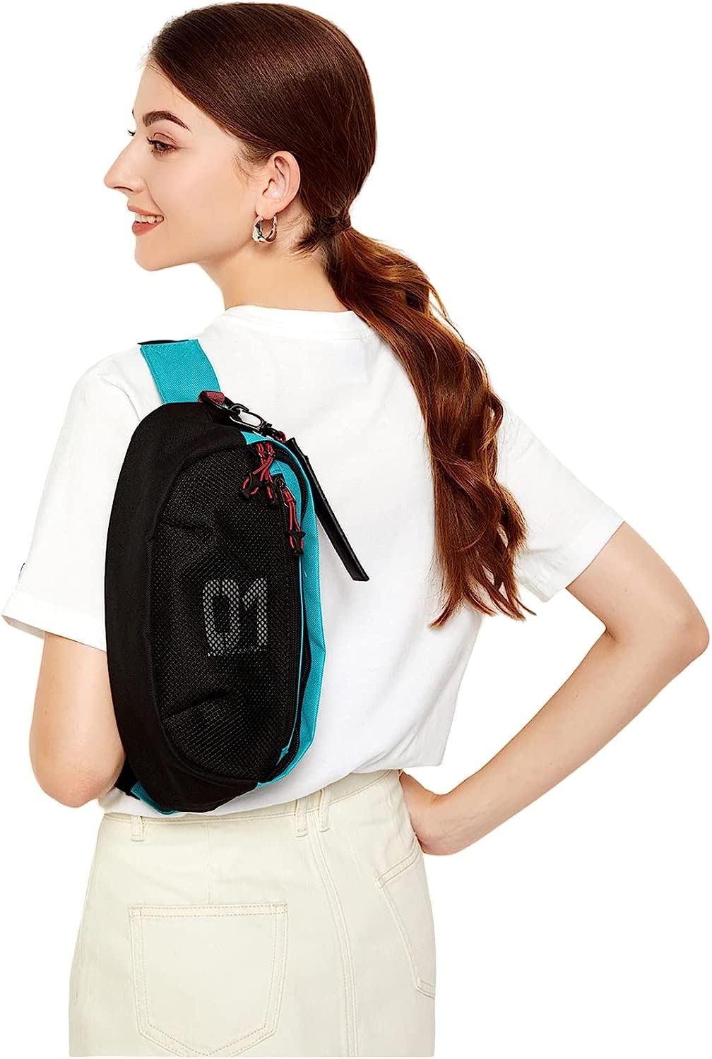 FIREFIRST Crossbody Shoulder Messenger Bag for Hatsune Miku - Stylish Unisex Anime Themed Purse for Men & Women - Perfect for Cosplay, Conventions & Everyday Use