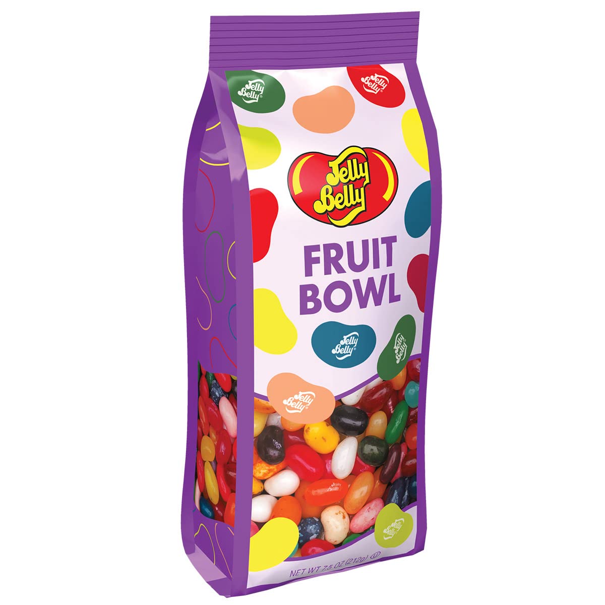 Jelly Belly Fruit Bowl Mix Jelly Beans - 7.5 oz (12-Pack) - Assorted Flavors, Official & Genuine - Perfect for Parties, Gifts & Snacking